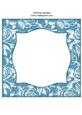 Vintage Rose 8x8 Blank Card Front - Earthy Shade