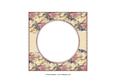 Beautiful 6x6 Torn Strip Vintage Roses Insert