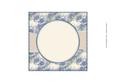 Beautiful 6x6 Torn Strip Vintage Flowers Insert