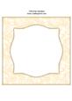 Vintage Rose 8x8 Blank Card Front - Rich Shade
