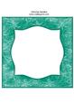 Snow Flurry 8x8 Blank Card Front - Bright Shade