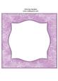 Snow Flurry 8x8 Blank Card Front - Bright Shade