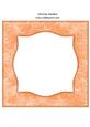 Snow Flurry 8x8 Blank Card Front - Bright Shade
