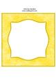 Snow Flurry 8x8 Blank Card Front - Bright Shade