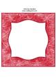 Snow Flurry 8x8 Blank Card Front - Bright Shade
