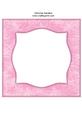 Snow Flurry 8x8 Blank Card Front - Bright Shade