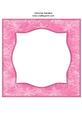 Snow Flurry 8x8 Blank Card Front - Bright Shade