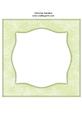 Snow Flurry 8x8 Blank Card Front - Bright Shade