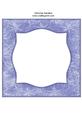 Snow Flurry 8x8 Blank Card Front - Bright Shade
