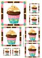 Delightful Cupcake Assorted Size Toppers