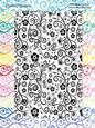 Bright Shades Floral Swirls A4 Backing Papers Set 1