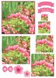 Bleeding Hearts Watercolour Pyramid Topper