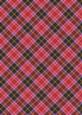 Plaid - Matching Pretty Rose Watercolour Pyramid Topper