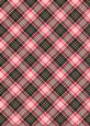Plaid - Matching Pretty Rose Watercolour Pyramid Topper