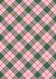 Plaid - Matching Pretty Rose Watercolour Pyramid Topper
