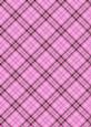 Plaid - Matching Pretty Rose Watercolour Pyramid Topper