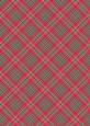 Plaid - Matching Pretty Rose Watercolour Pyramid Topper