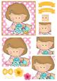 Celebration Girl Pyramid Topper