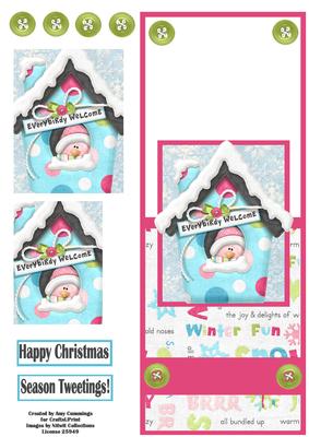 Seasons Tweetings! Over the Edge Card