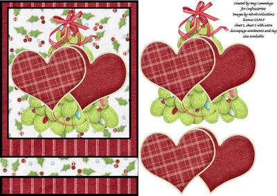 Special Love at Christmas Decoupage Card