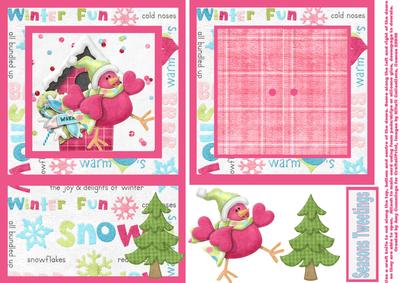 Open the Door! Seasons Tweetings Card