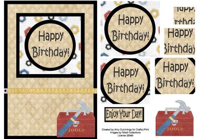 DIY Birthday Pyramid Card