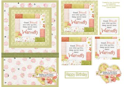 Special Friends Pyramid Card
