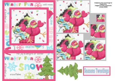Seasons Tweetings Pyramid Card