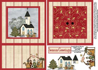 Open the Door! Christmas Church Design