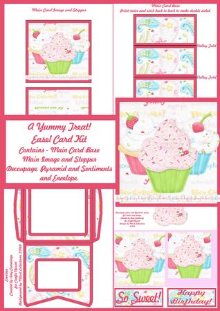 A Yummy Treat! Easel Card Kit