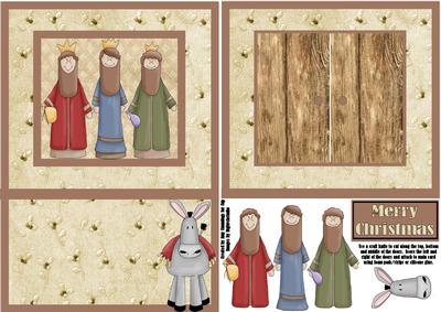 Open the Door! Three Kings Card