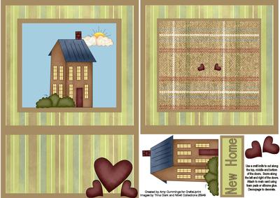 Open the Door! New Home Hearts Card