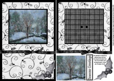 Open the Door! Winter Wonderland Card