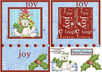 Open the Door! Beary Special Christmas Card