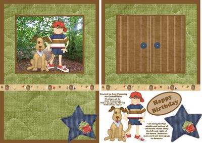 Open the Door! Down in the Woods Card