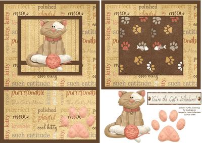 Open the Door! Cats Whiskers Card