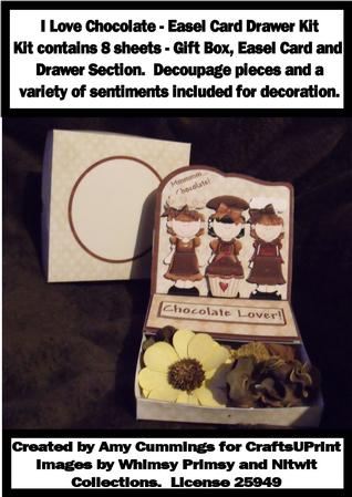 I Love Chocolate! Easel Drawer Kit