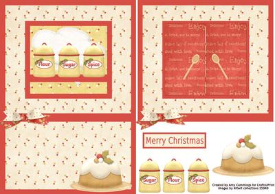 Open the Door! Christmas Baking Card