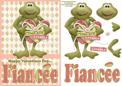Toadally Yours! Happy Valentines Day Fiancee