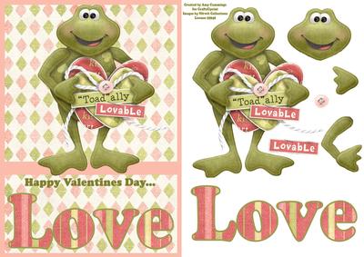 Toadally Yours! Happy Valentines Day Love