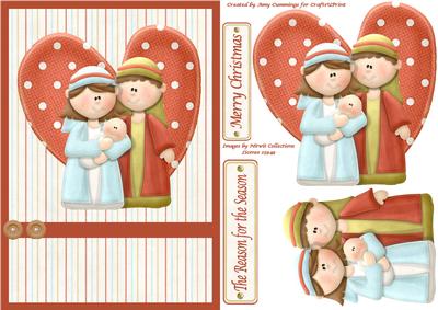 Reason for the Season Decoupage Card