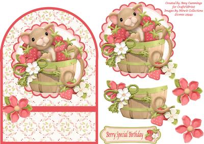 Berry Speacial Birthday Over the Edge Card