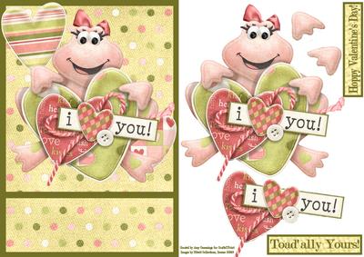 I Love You! Valentines Day Card
