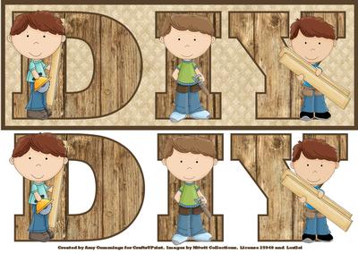 DIY Mens Large Dl Card