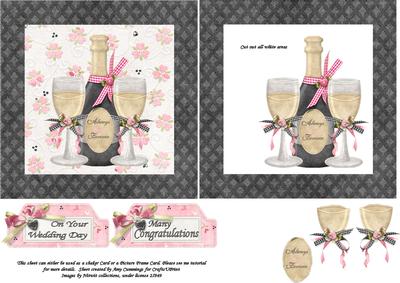 Always and Forever Shaker/picture Frame Card