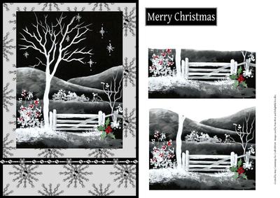 Traditional and Elegant Christmas Scene
