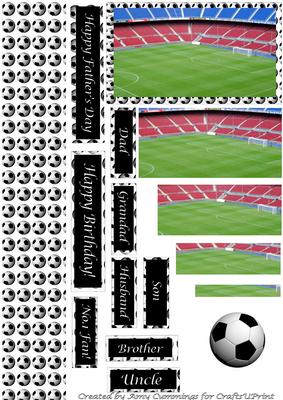 Football Stadium Pyramid Sheet