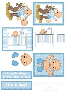 Baby Boy Toppers
