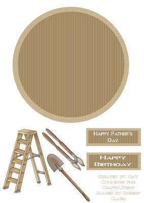 DIY / Decorating Male Wobble Card