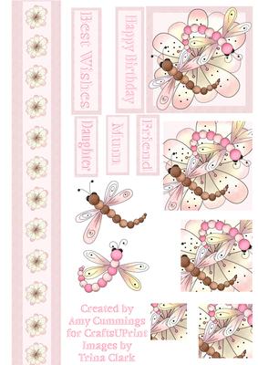 Blossom and Dragonfly Pyramid